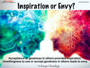 Inspiration or Envy