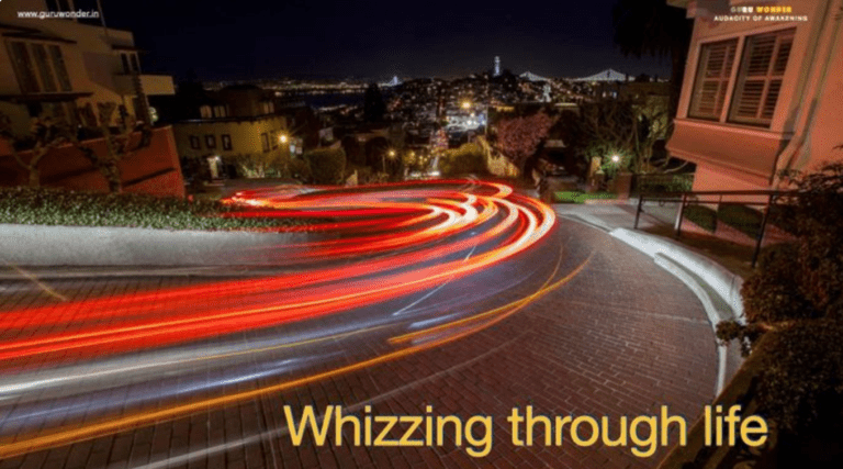 Whizzing through LIFE